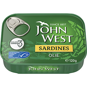 John West Sardiner i olja 120g