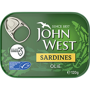 John West Sardines in oil 120g