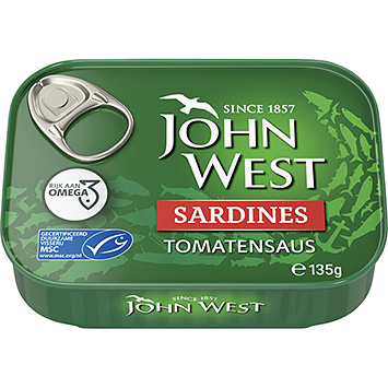John West Sardines tomatensaus 135g