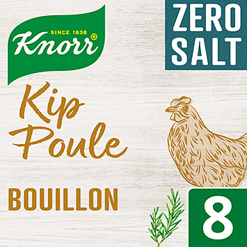 Knorr Bouillon de poulet zéro sel 72g