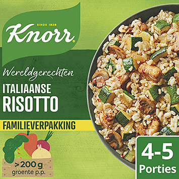 Knorr Wereldgerecht Italiaanse risotto family 430g