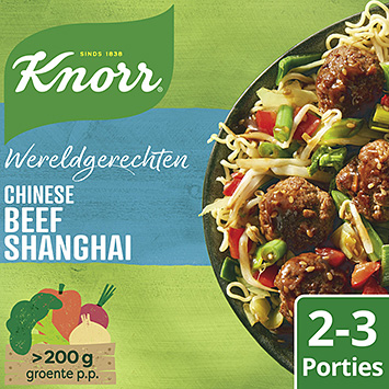 Knorr Plats du monde boeuf Chinois Shanghai 242g