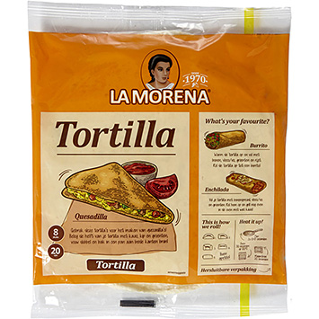 La Morena Tortilhas wraps 320g