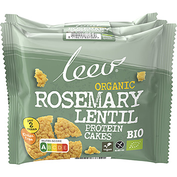 Leev Rosemary lentil protein cakes 54g