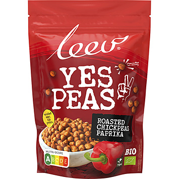 Leev Yes peas, grão de bico torrado e pimentão 90g