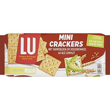 LU Mini biscoitos de farinha de trigo e farinha integral 250g