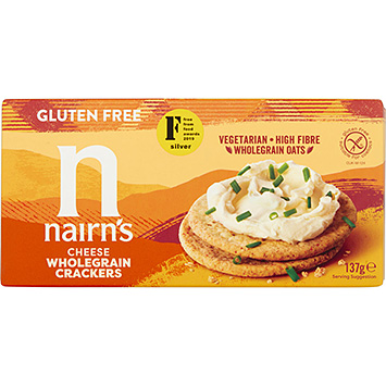 Nairn's Cracker al formaggio integrale 137g