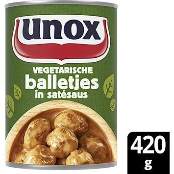 Unox Bolas vegetarianas en salsa satay 420g