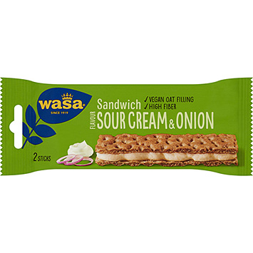 Wasa Sandwich creme fraiche & løg 99g