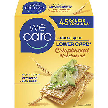 Wecare Lower carb crispbread 100g