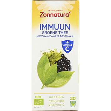 Zonnatura Immune green tea 36g