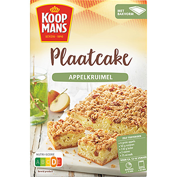 Koopmans Apple crumble sheet cake 450g
