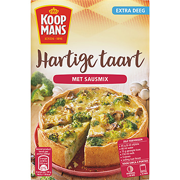 Koopmans Tarte salée avec mix de sauce 260g