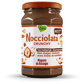 Nocciolata Crunchy Haselnusscreme ohne Palmöl 325g