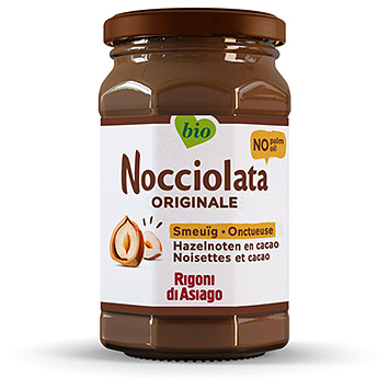 Nocciolata Kakao- og hasselnøddepålæg uden palmeolie 325g