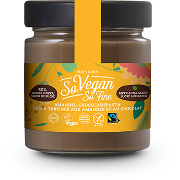 So Vegan So Fine Almond chocolate spread 200g