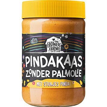 Flower Farm Peanut butter without palm oil with pieces 350g