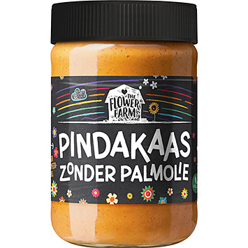 Flower Farm Peanutbutter uden palmeolie 350g