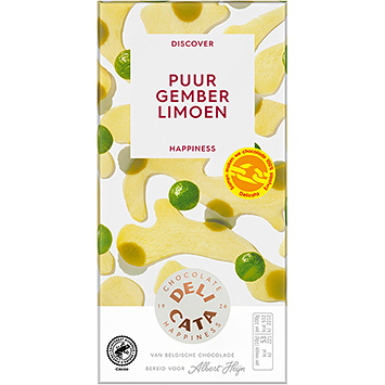 Delicata Ren ingefær lime 90g