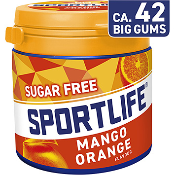 Sportlife Big Gums mango orange 99g