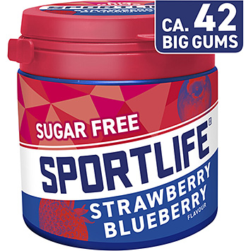 Sportlife Big gums strawberry blueberry 99g