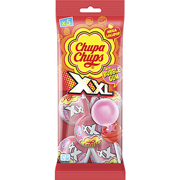 Chupa Chups Sucettes xxl avec bubble gum 145g