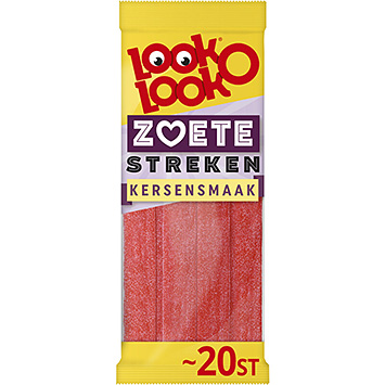Look-O-Look Sweet strips cherry flavour 115g