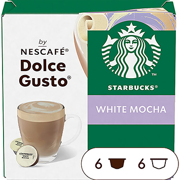 Starbucks Dolce gusto white mocha 123g