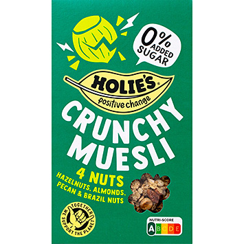 Holie Crunchy muesli 4 nuts 400g