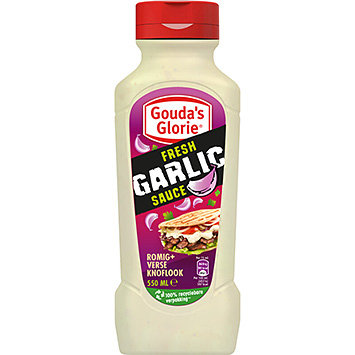 Gouda's Glorie Fresh garlic sauce 550ml