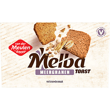 Van der Meulen Melba toast multigrain 120g