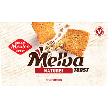 Van der Meulen Melba toast natural 120g