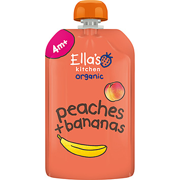 Ella's kitchen Peaches + bananas 4mesi+ 120g