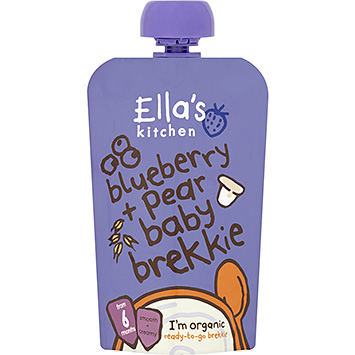 Ella's kitchen Petit-déjeuner bébé myrtilles 6mois+ 100g