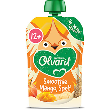 Olvarit Quetschobst 12+ Mon Smoothie Mango Dinkel 100g