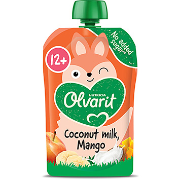 Olvarit Spremi e gusta 12+ mesi latte di cocco mango 100g