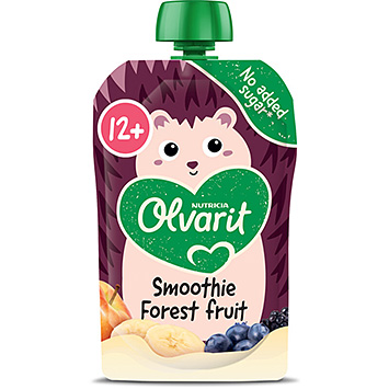 Olvarit Quetschobst 12+ Mon Smoothie Waldfrüchte 100g