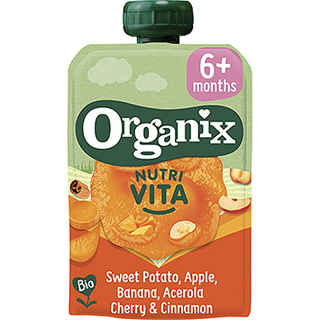 Organix Nutri vita sötpotatis äpple 6+ mån 100g