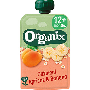 Organix Klämmis havre aprikos banan 12+m 100g