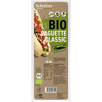 Schnitzer Bio baguette classic gluten-free 180g