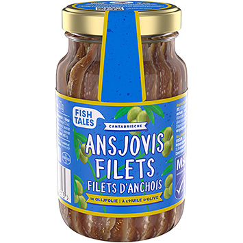 Fish Tales Anchovy fillets in olive oil 95g