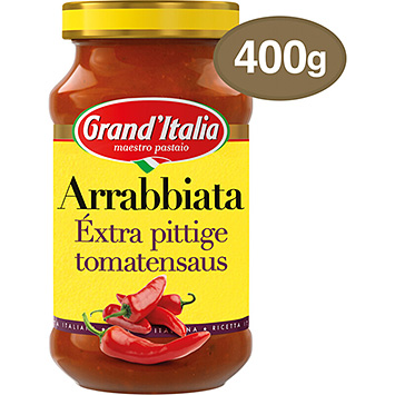 Grand'Italia Arrabbiata sauce tomate extra piquante 400g
