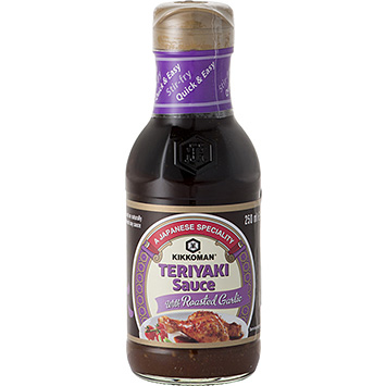 Kikkoman Teriyaki sauce roasted garlic 250ml