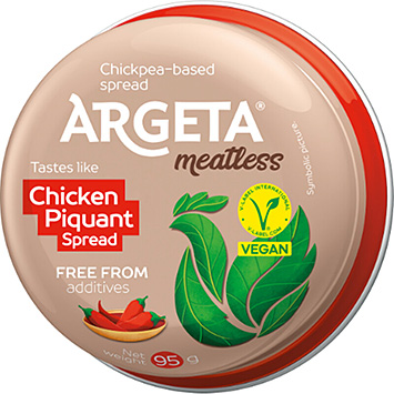 Argeta Meatless chicken spread picante 95g