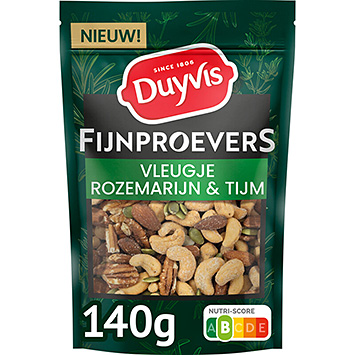 Duyvis Connoisseur hint of rosemary & thyme 140g