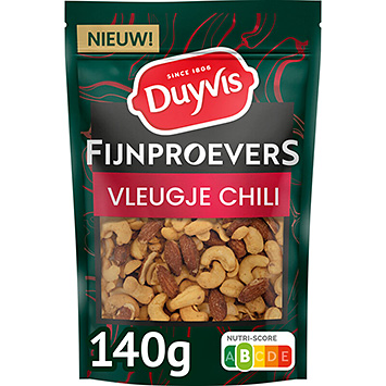 Duyvis Connoisseur chili cashew & almond 140g
