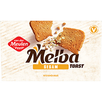 Van der Meulen Melba toast sesame 120g
