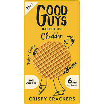 Good guys bakehouse Crispy crackers cheddar 50g
