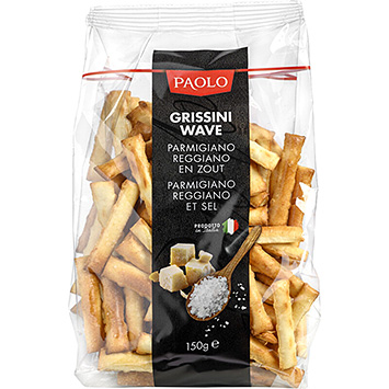 Deli di Paolo Mini grissini parmesan cheese sea salt 150g