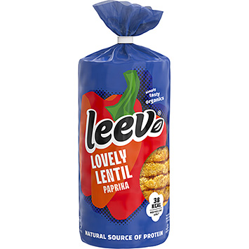 Leev Linsevafler paprika 117g